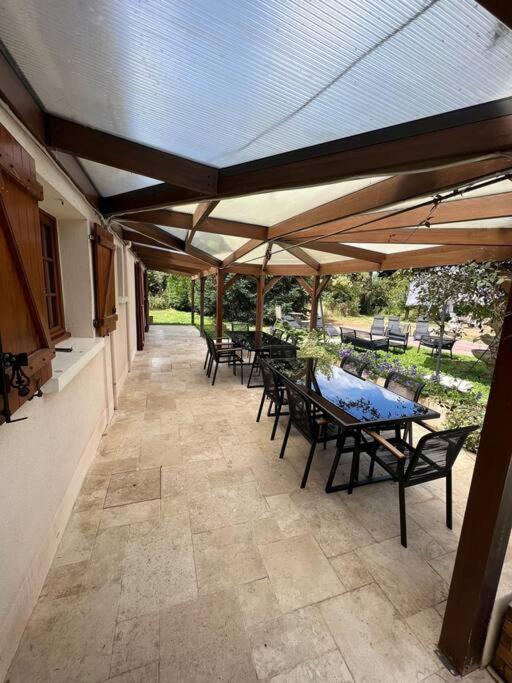La Cle Des Champs - Les Grais 1H10 De Paris Villa Bazoches-sur-le-Betz Luaran gambar