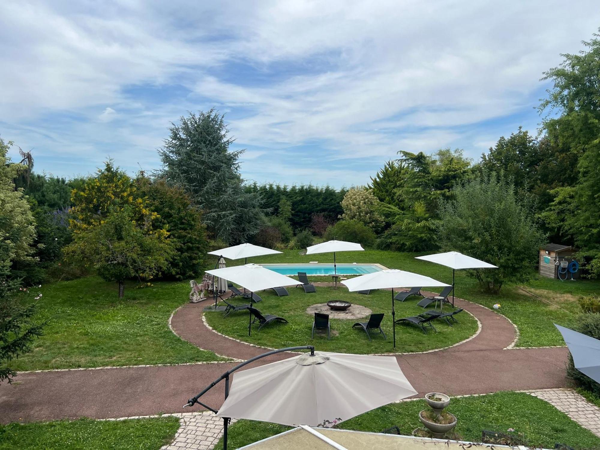 La Cle Des Champs - Les Grais 1H10 De Paris Villa Bazoches-sur-le-Betz Luaran gambar