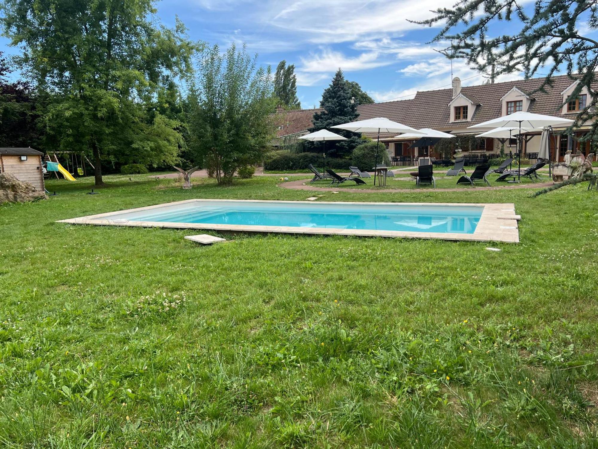 La Cle Des Champs - Les Grais 1H10 De Paris Villa Bazoches-sur-le-Betz Luaran gambar